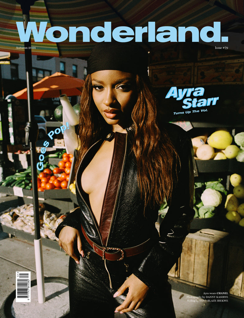 AYRA STARR covers Wonderland's Autumn issue 2024