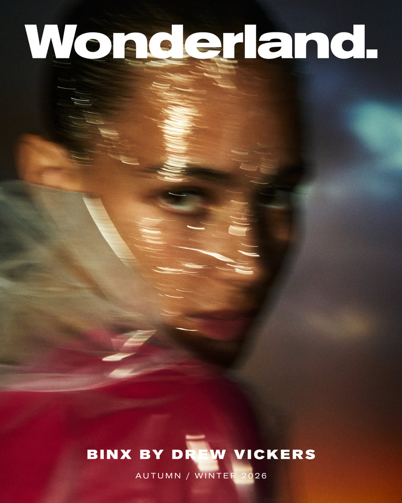 Binx Covers Wonderland’s Autumn/Winter 26 Issue