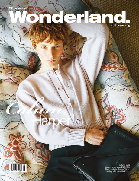 Calum Harper Covers Wonderland’s 20th Anniversary Issue in Dior