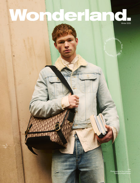 Jasper Hodges Covers Wonderland’s Winter 25 Issue In Dior Men