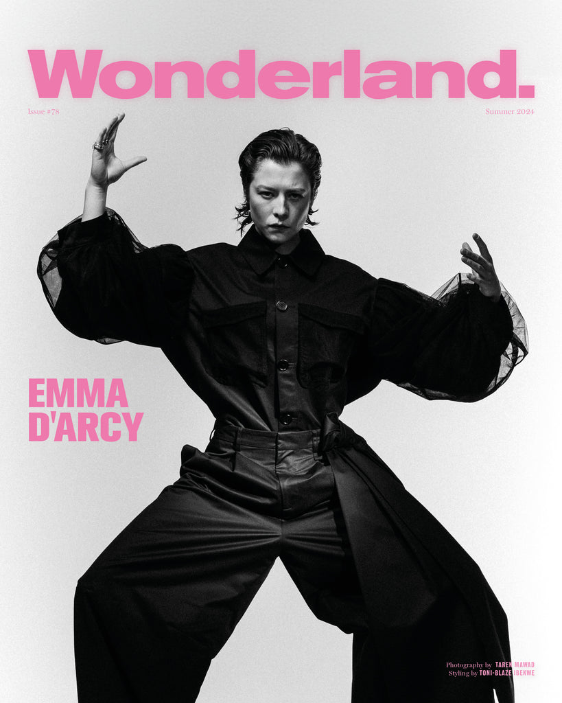 Emma D'Arcy covers Wonderland's Summer issue 2024