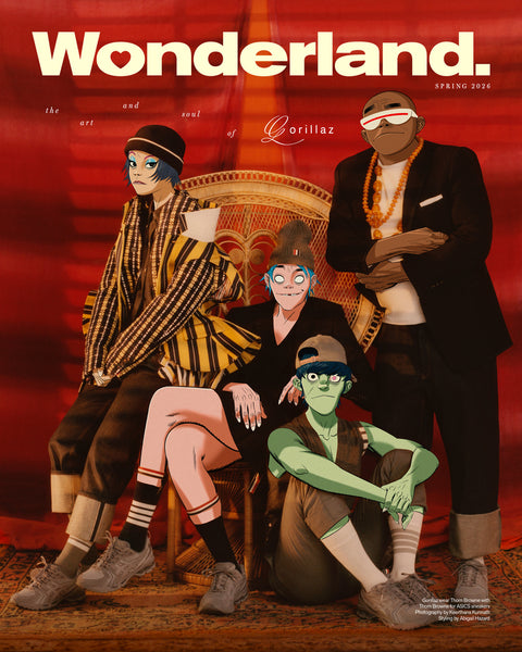 Pre-Order: Gorillaz Cover Wonderland’s Spring 26 Issue