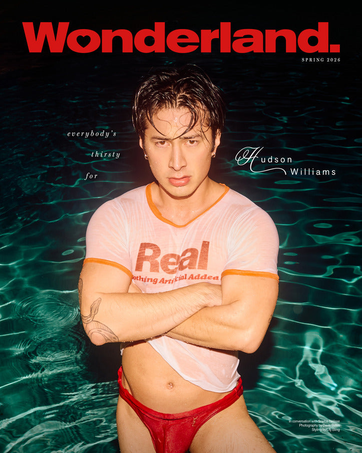 Hudson Williams Covers Wonderland’s Spring 26 Issue