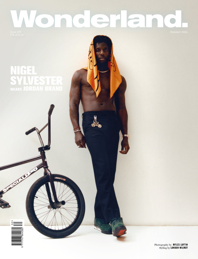 Nigel Sylvester covers Wonderland's Summer issue 2024