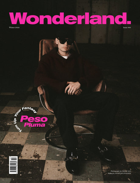 PESO PLUMA Covers Wonderland's Winter issue 2024