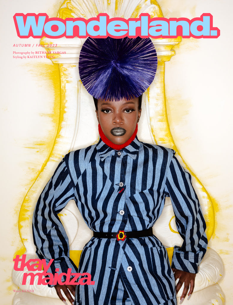 Tkay Maidza covers the Autumn/Fall 2023 issue