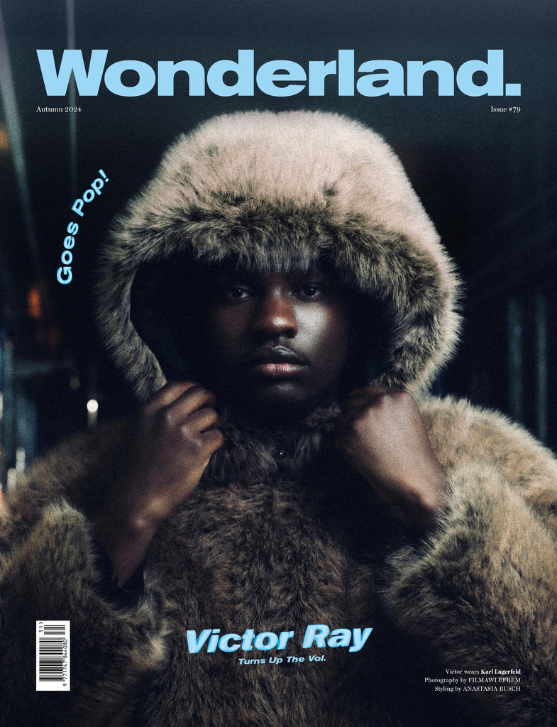 VICTOR RAY covers Wonderland's Autumn issue 2024